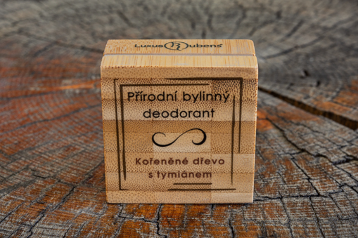 Přírodní bylinný deodorant Kořeněné dřevo s tymiánem